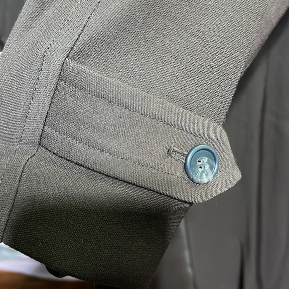 Espresso Brown full length wool coat - Picture 6 of 10